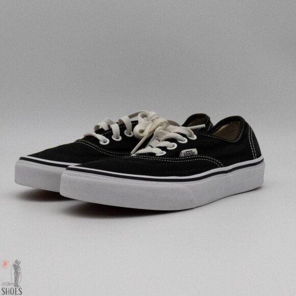 Vans - Black Canvas Lace Ups - Women's Size 6.5 - Picture 5 of 12